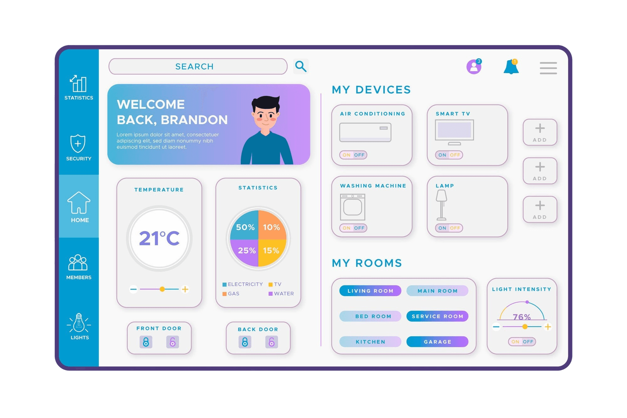 Web app screenshot showcasing our web development work